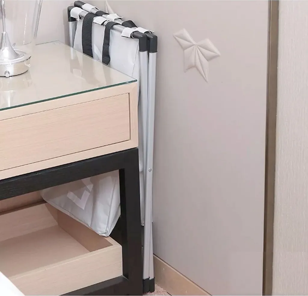 Panier à linge 1 compartiment pliable et imperméable gain de place - 7