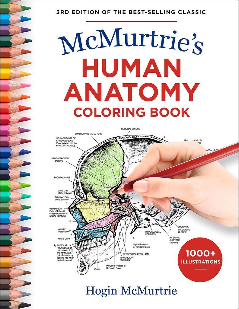 McMurtrie's Human Anatomy Färbung Buch