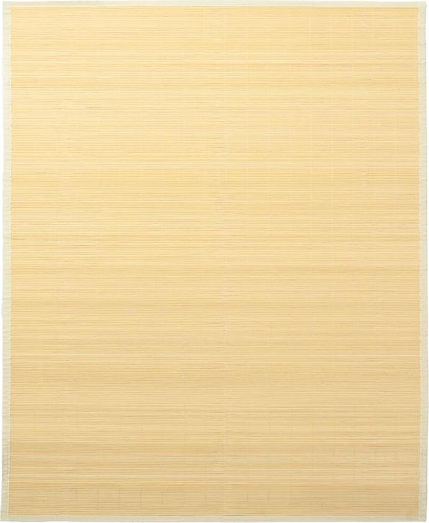 vidaXL Teppich Bambus 160x230 cm Natur Produktbild 