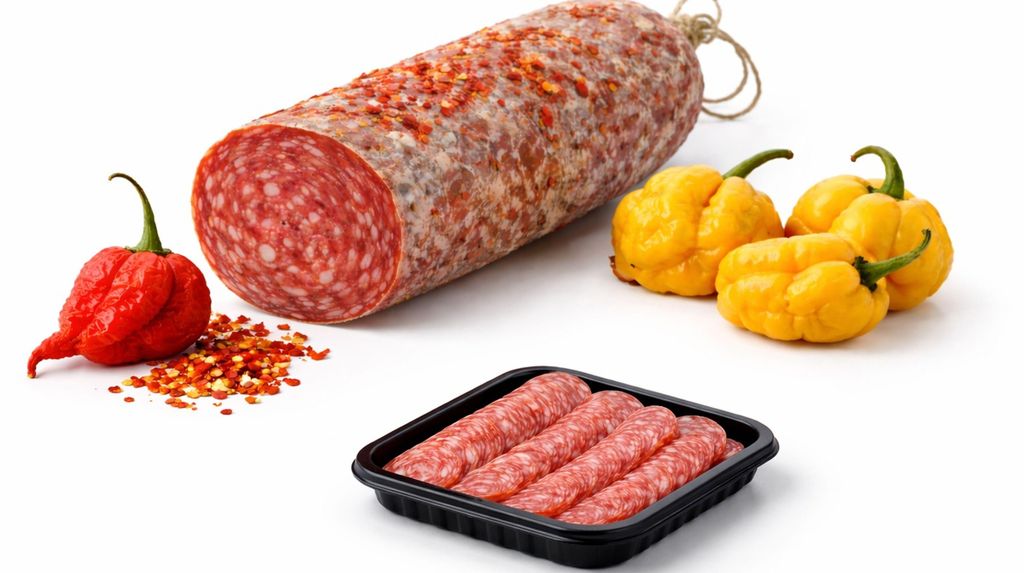 Saucisson fort Mangiafuoco, 100 g Image du produit 