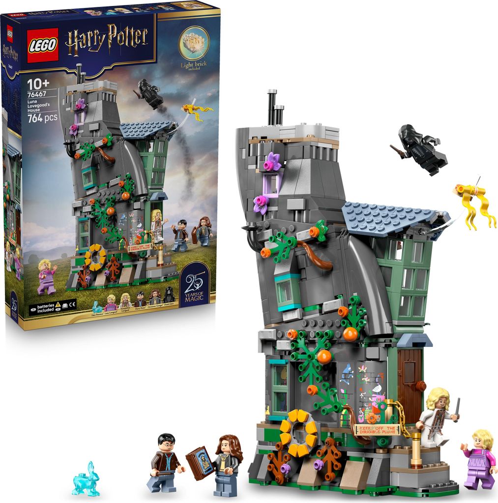 LEGO Harry Potter Luna Lovegoods Haus - Modellbau mit Produktbild 