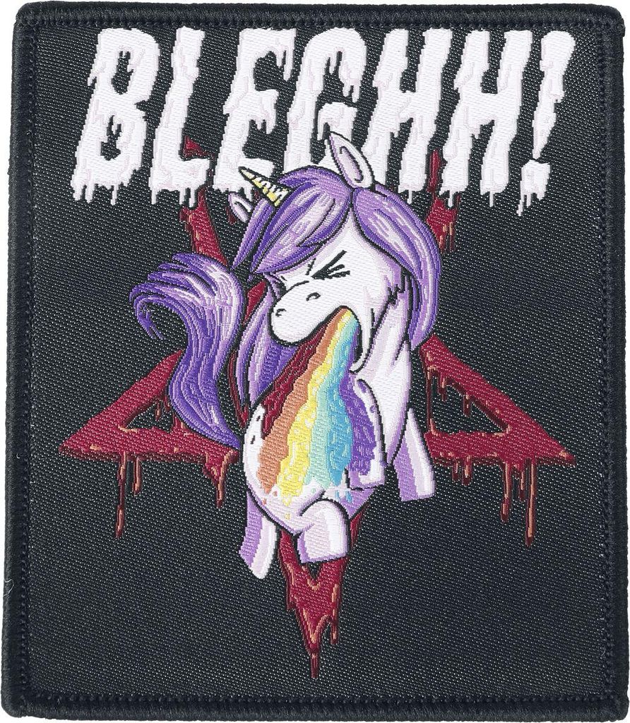 Einhorn Patch Bleghh! multicolor Standard