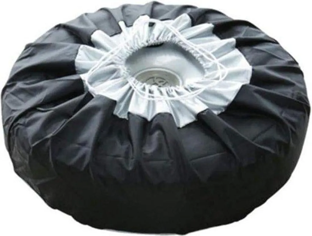 Lot de 2 housses de jante 13-19 pouces avec marquage de position en tissu