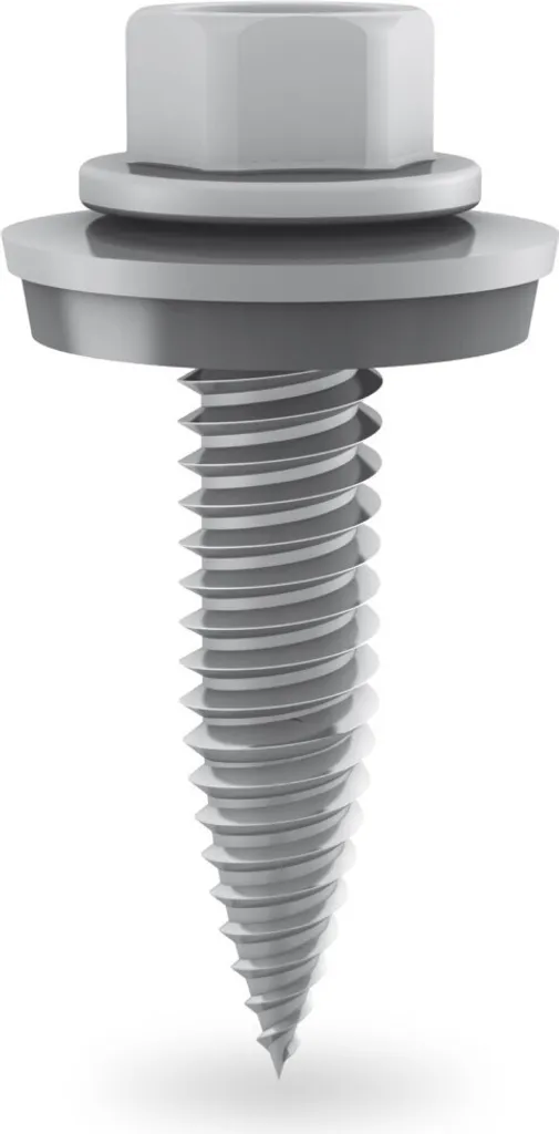 Boulon fileté étanche 4,8x20mm anti-infiltration avec rondelle