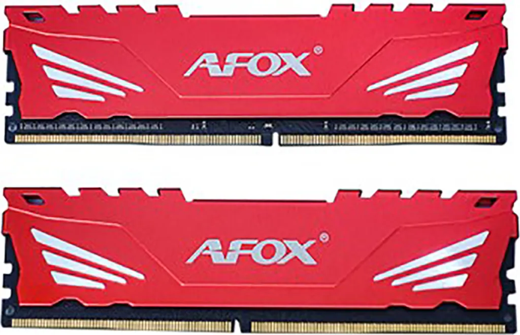 Fini les Lags avec la Mémoire AFOX GAMING DDR4 32Go 3200MHz XMP2 Rouge Pro