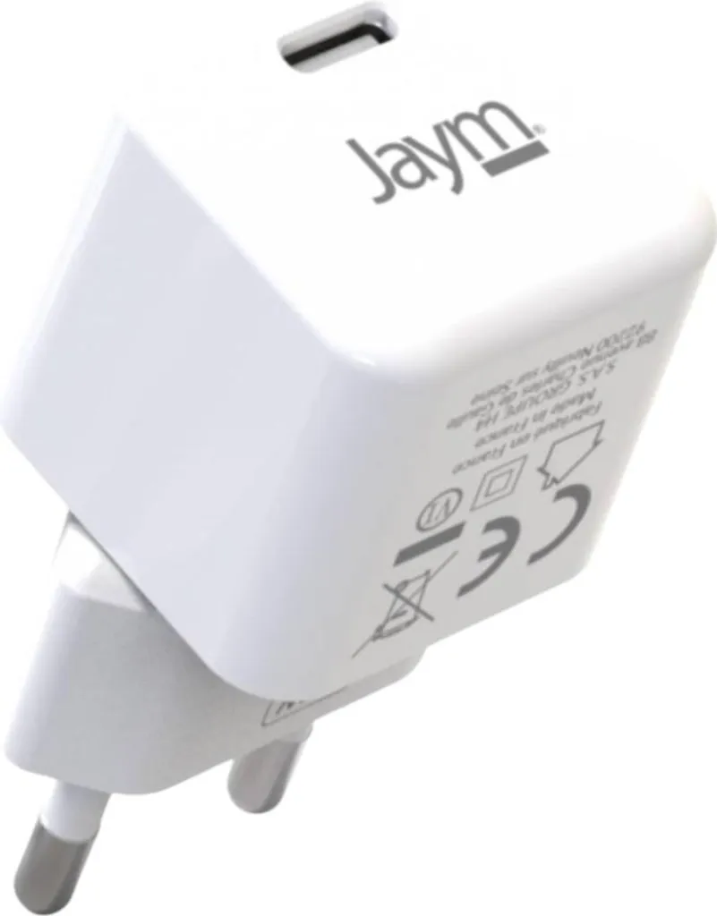 Chargeur USB-C 30W Jaym : Finissez-en avec la Charge Lente de Mobile