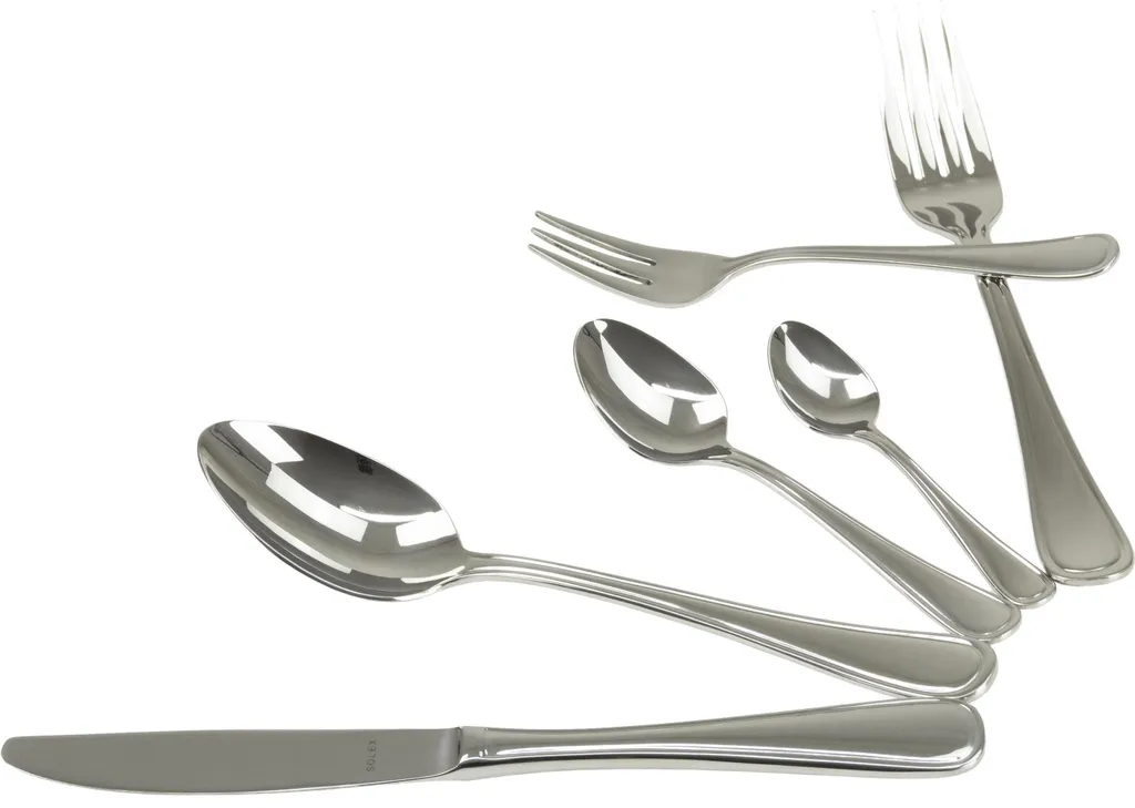 Set di posate Solex Selina 36 pezzi per 6 persone, compreso il cucchiaio da moka