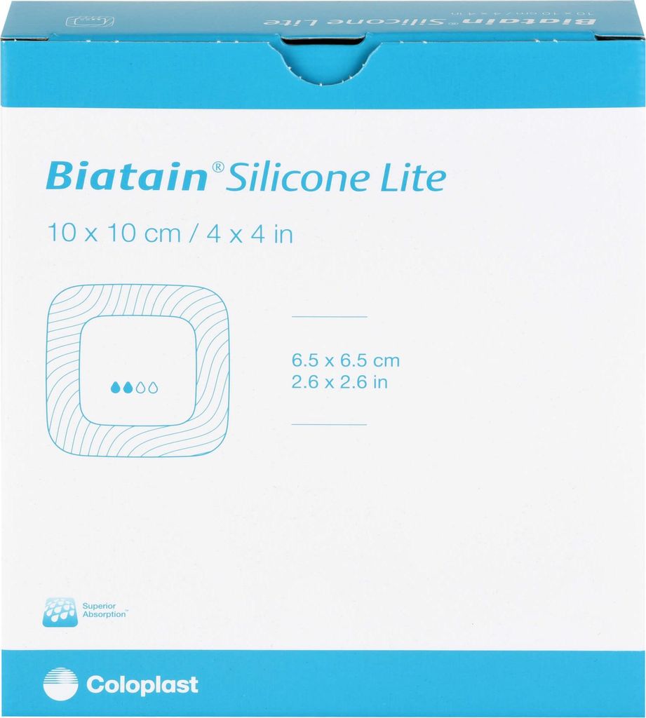 Biatain® Silicone Lite Schaumverband, 10 St VER Produktbild 