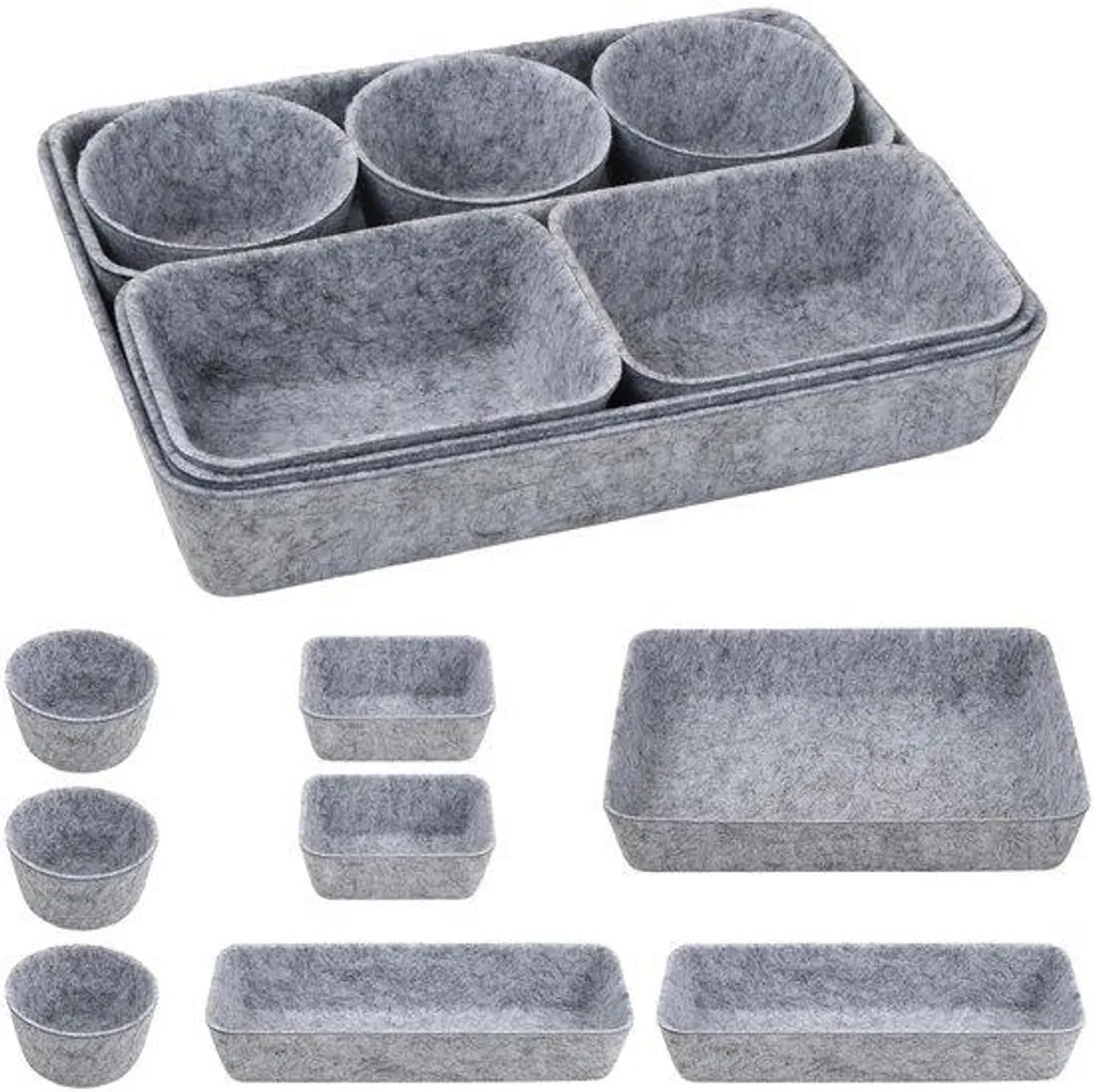 Set de cuisson Velt empilable 8 pièces de haute qualité en inox brossé