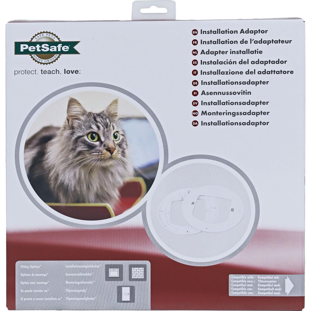 Petsafe Adapter voor kattendeur Wit - PAC54-16246 Productafbeelding 