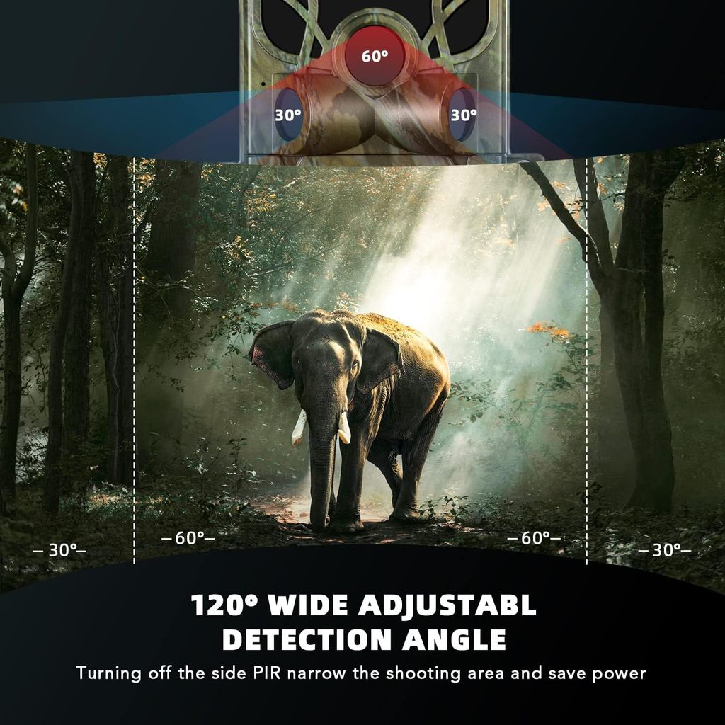 usogood kamera pro volně žijící zvířata 48MP 4K venkovní Obrázek produktu 6