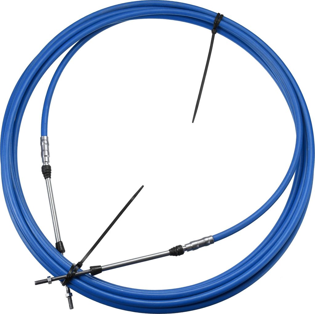 1 Stück Gashebel Fernbedienungsbox Kabel Blau 3300/33C 7 Meter