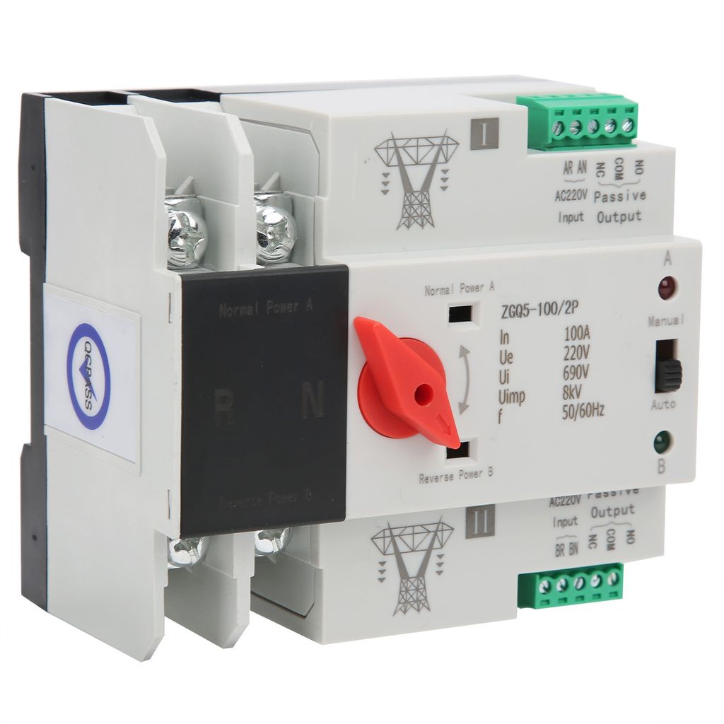 Przełącznik zasilania Dual Power Automatyczny bezprzerwowy Zdjęcie produktu 