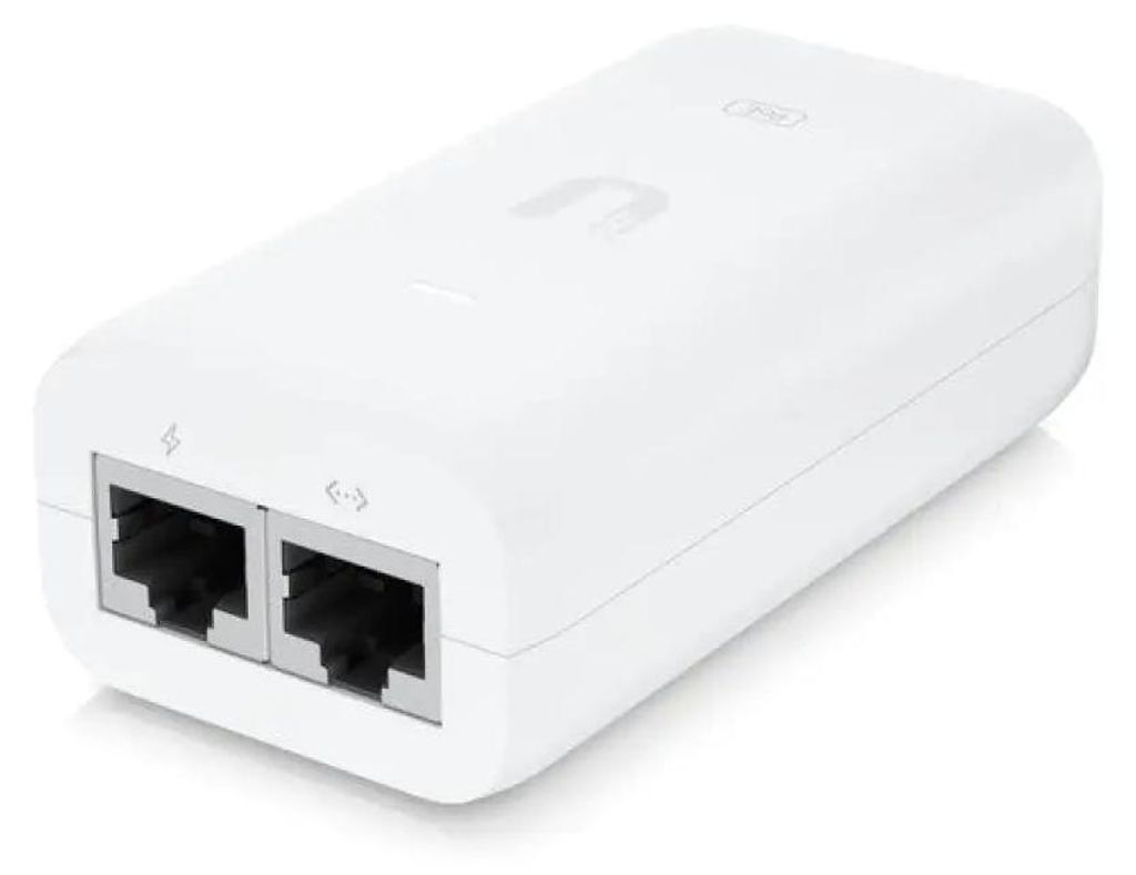 Inyector PoE Ubiquiti U-POE-AF, PoE+ Gigabit, 802.3af, Imagen del producto 