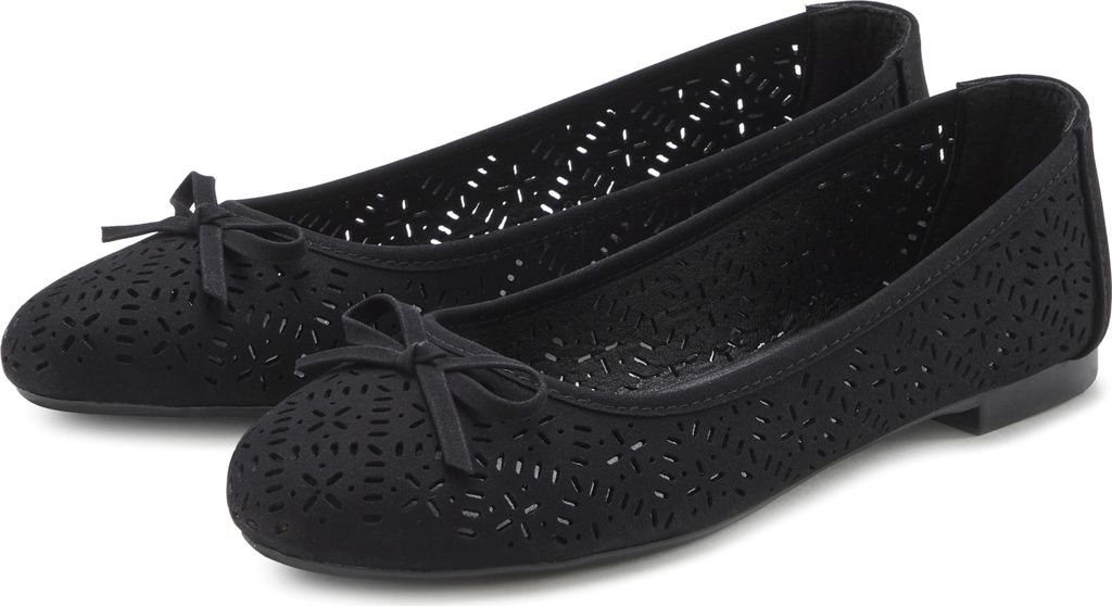 LASCANA Ballerina schwarz Größe 40