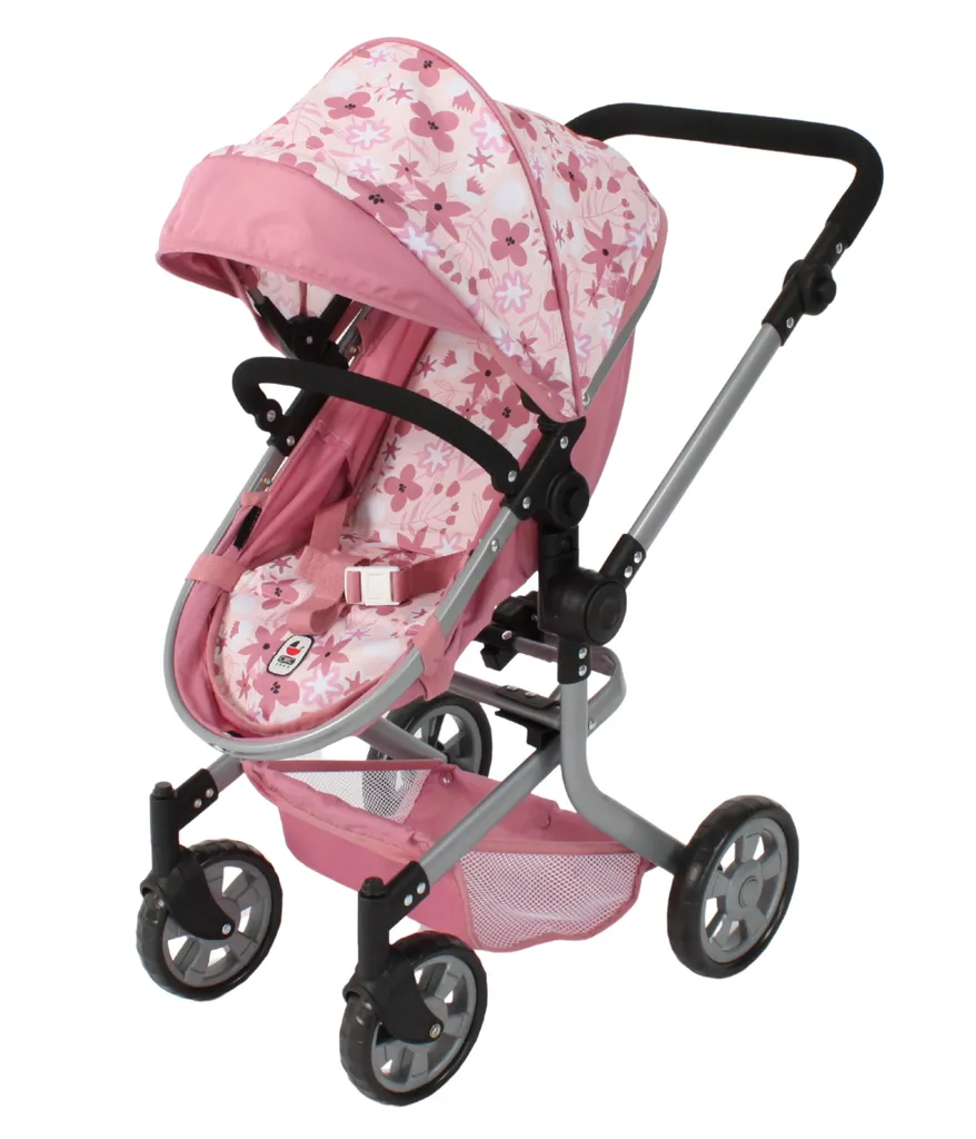 Landau combiné Mika Bayer Chic 2000 pliable et robuste pour poupées