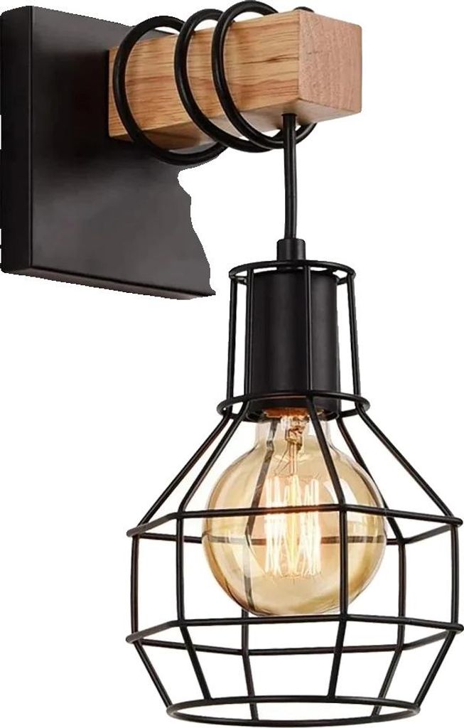 Wandleuchte, modernes Design, langlebige Eisenkonstruktion, 2Stück, Keine Glühbirne