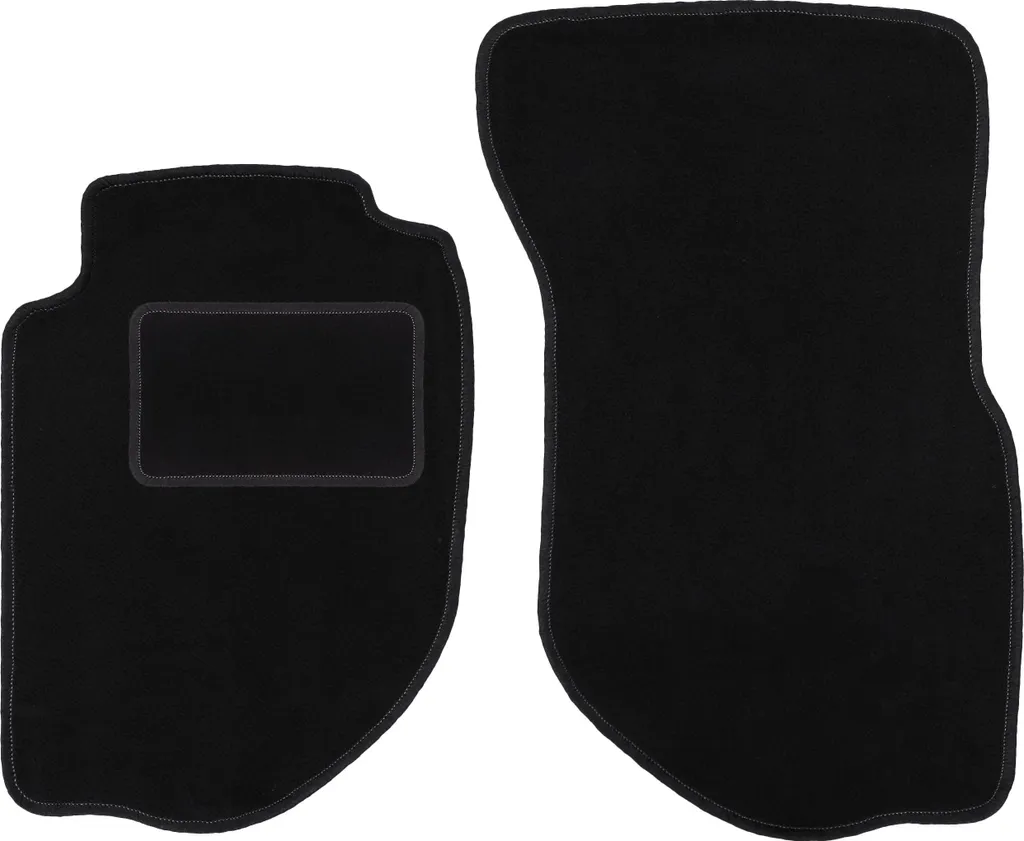Set Tappetini Anteriori Velours Nero per Volvo 740/760 1984-1991