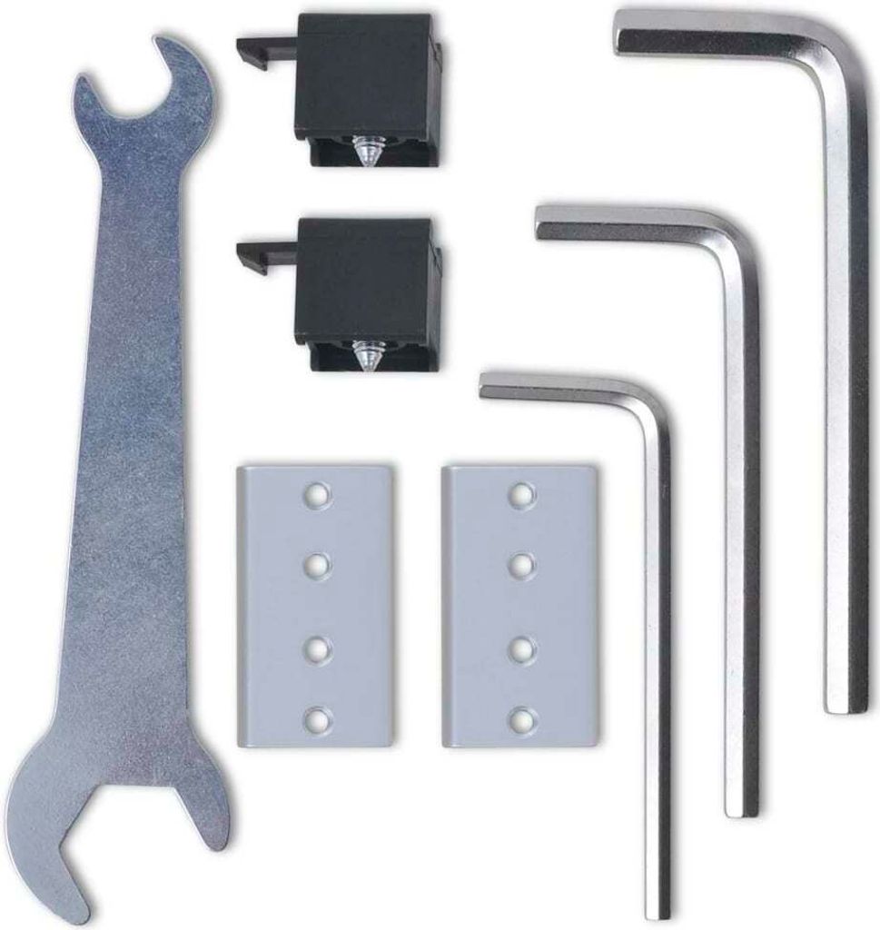 vidaXL Schiebetür Glas und Aluminium 178 cm Silbern Produktbild 3