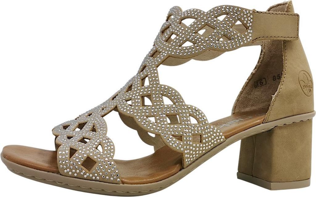 Rieker 6477361 647 Damenschuhe Sandalen Hoch Sandalette Productafbeelding 