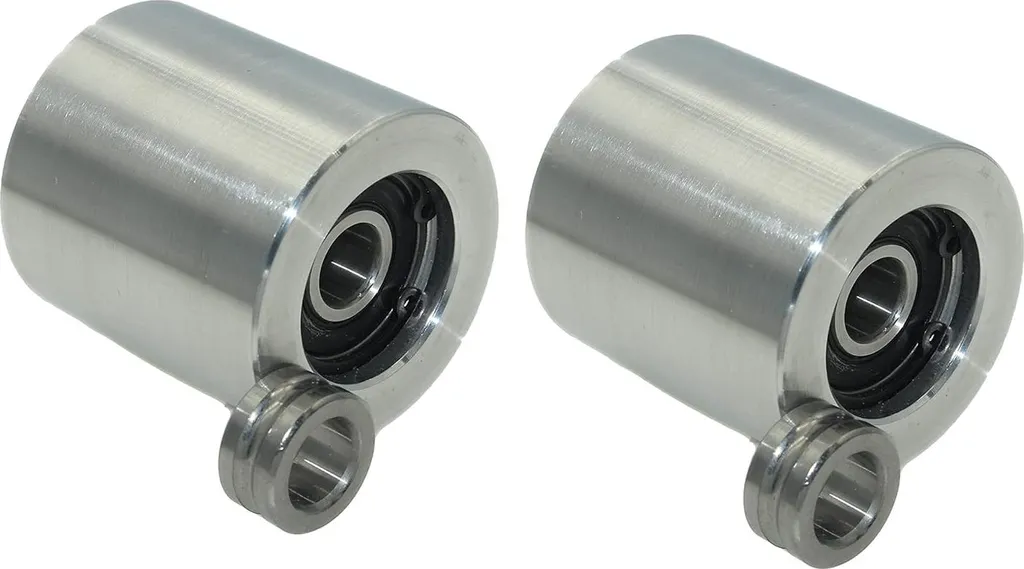 Roues à courroie usinées CNC de 50mm pour affûteuse et backstand pro