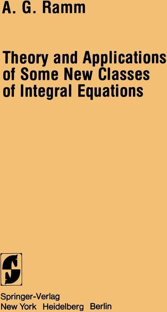 Theory and Applications of Some New Classes of Integral Equations