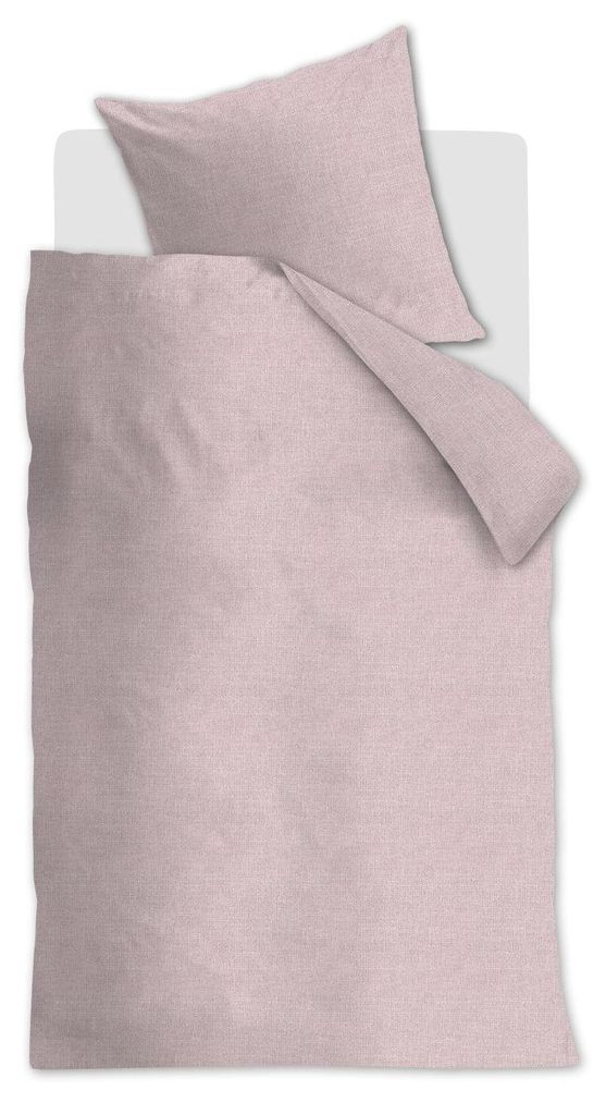 Ambiante Bettwäsche DE AMB Edo Soft Pink 135x200 Hellrosa