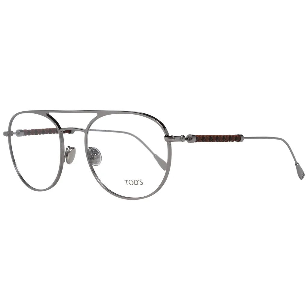 Lunettes Tod's TO5229 014 55 Argent : Monture Optique Homme Luxe