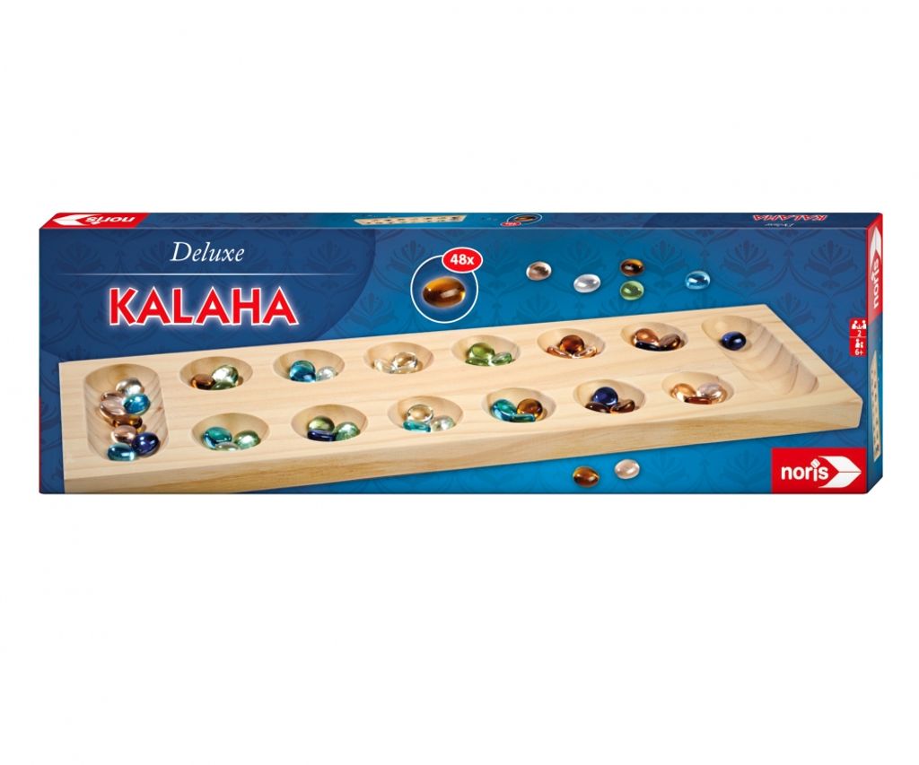 Noris Deluxe Kalaha Taktik-Spiel für 2 Spieler; 606101981