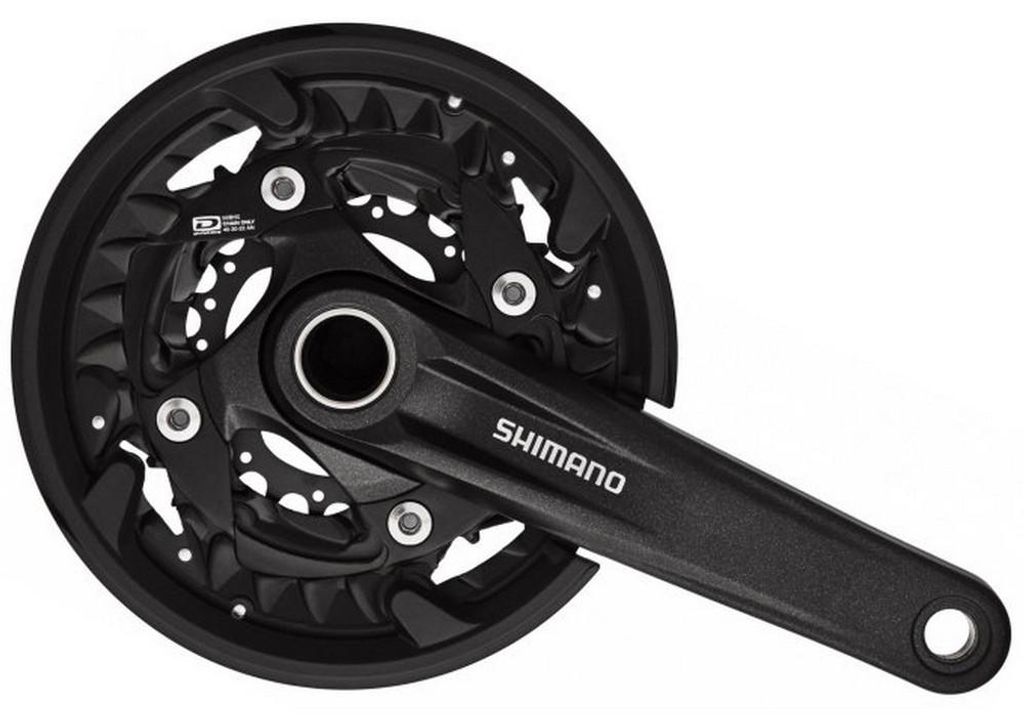 Guarnitura MTB 3 x 10 velocità Shimano FC-MT500 con Immagine del prodotto 