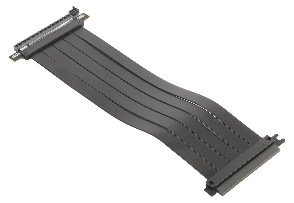 Riser PCIE 4.0 x16 pour Montage Vertical GPU RTX 3090 Ti Noir - 4