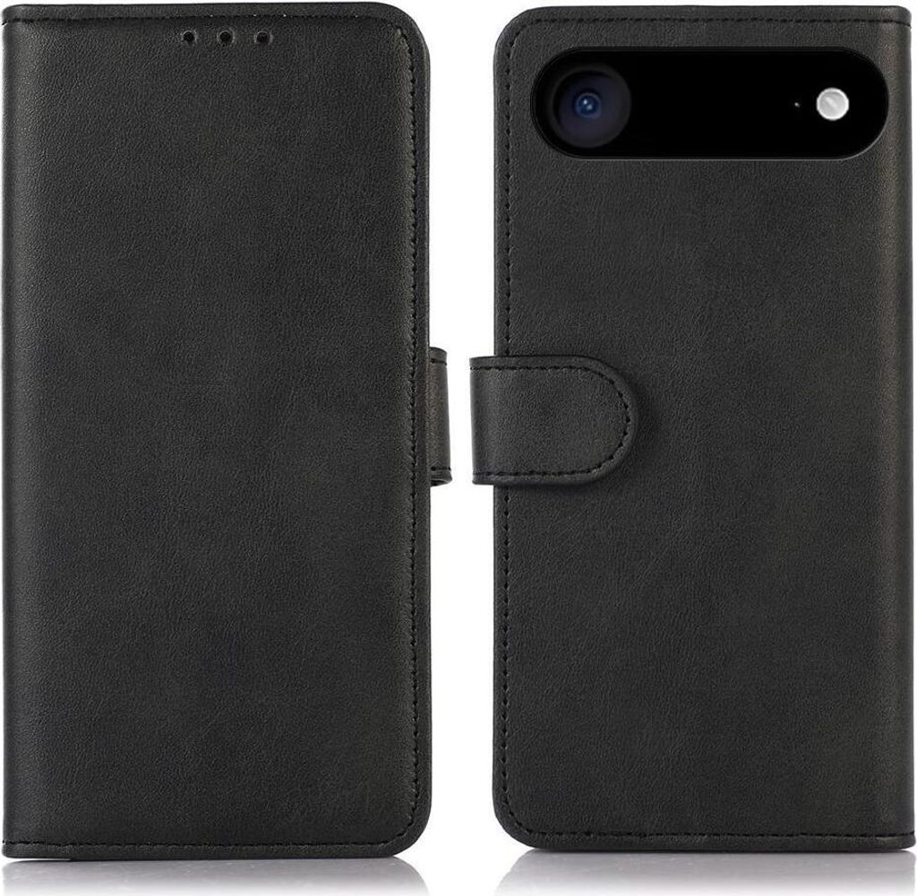 Mobigear Wallet iPhone Air Hülle Klapphülle Geldbörse - Schwarz