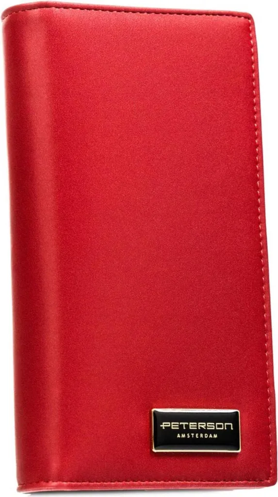 Portafoglio Uomo Peterson PTNPS1431HNL in Pelle Pieno Fiore