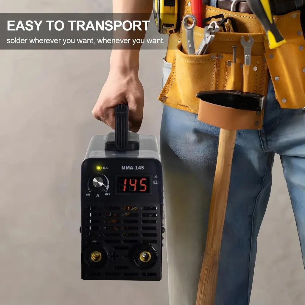 Soudeuse MMA-250 compacte et automatique de qualité industrielle Bleu