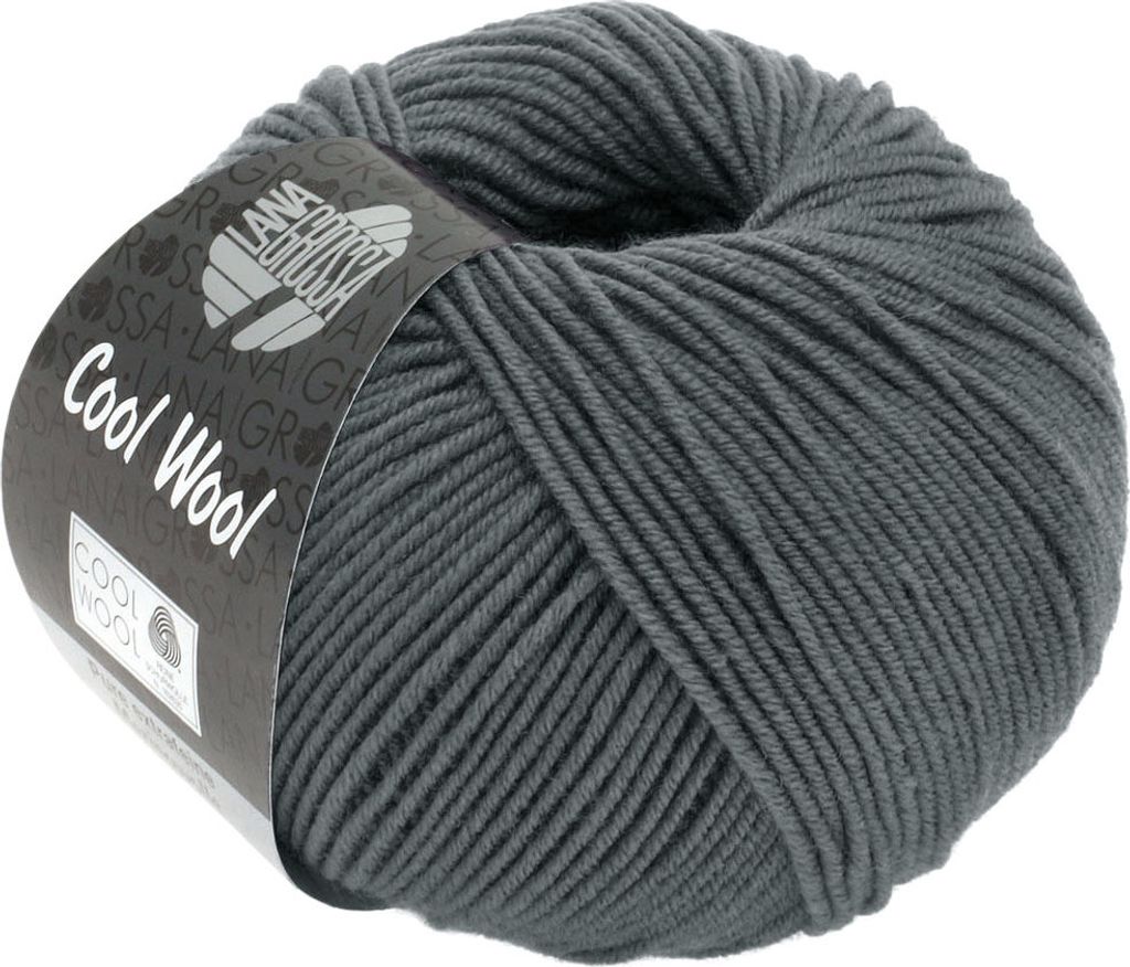 Lana Grossa - Cool Wool 2064 grau Produktbild 