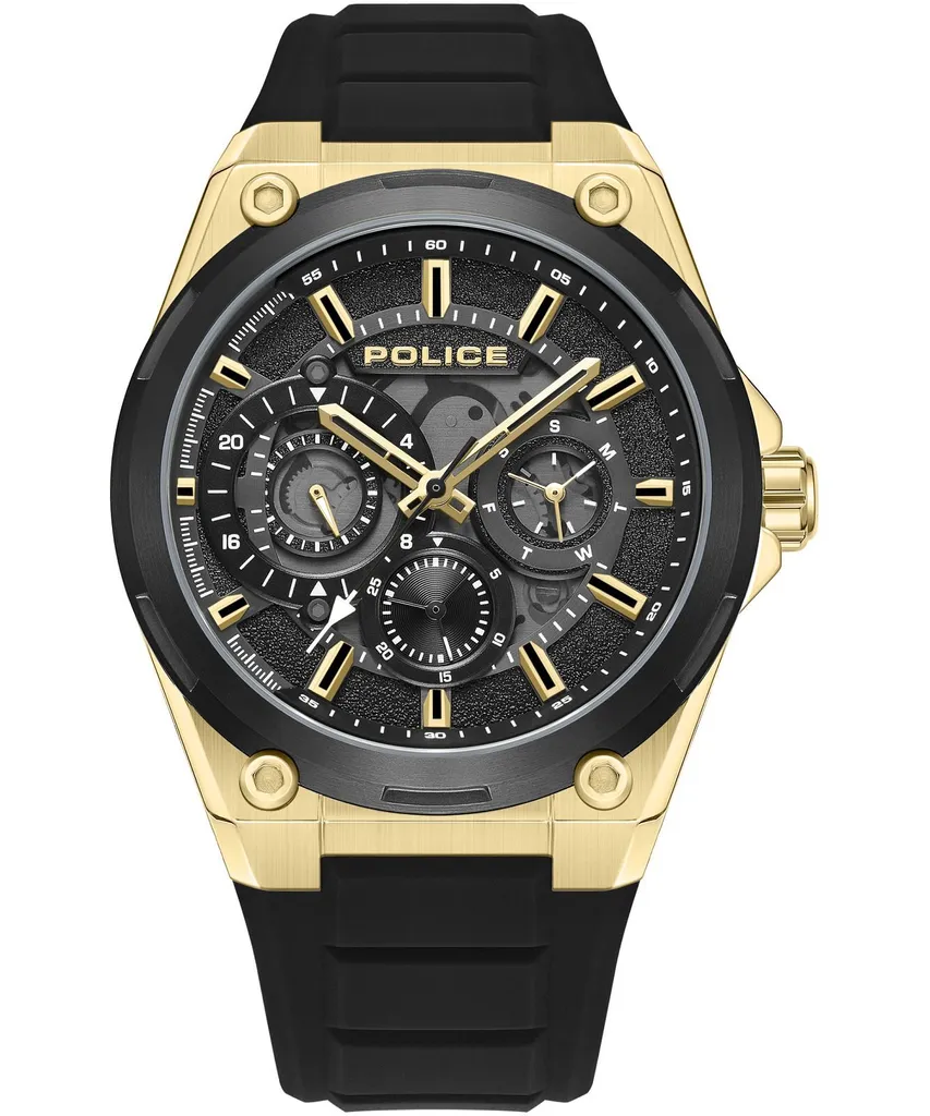 Montre Police SALKANTAY PEWJQ2203241 Etanche en Acier Inoxydable Gris