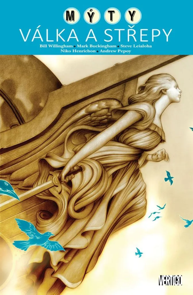 BD Mýty Vol 11 - Roman Graphique Fantastique Válka a střepy Broché