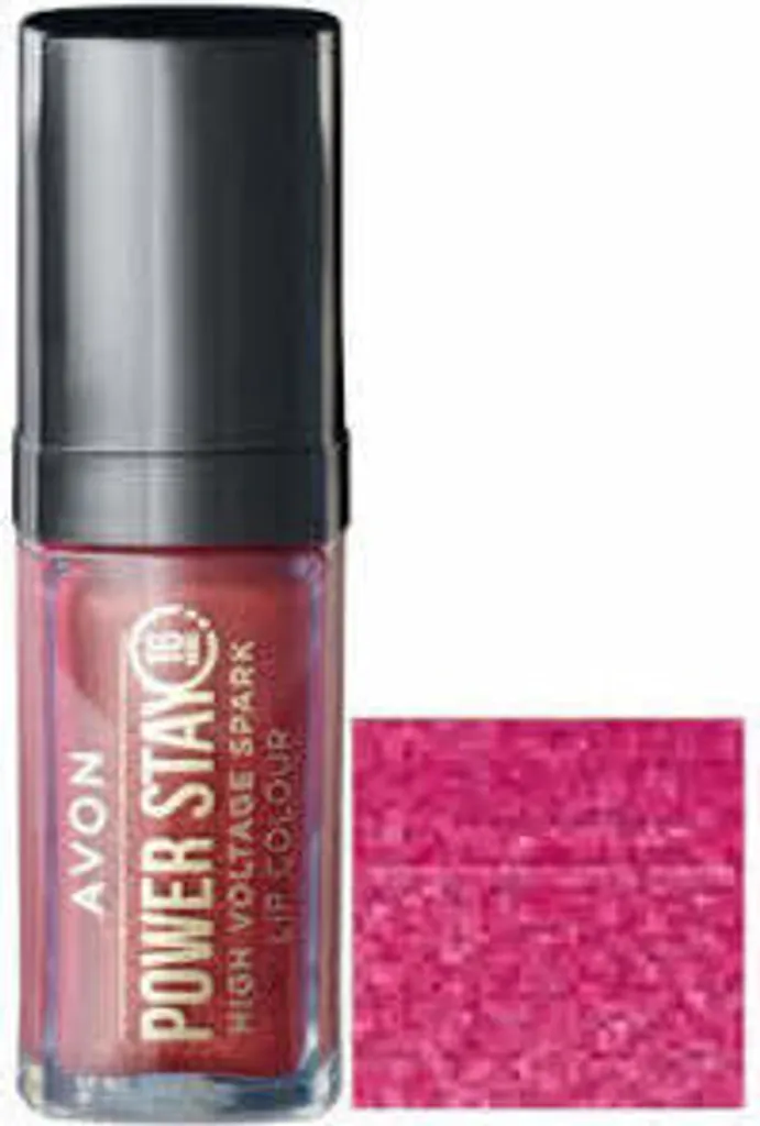 AVON Power Stay Rouge à lèvres Rose Flash Spark Anti-Transfert Tenue 16h