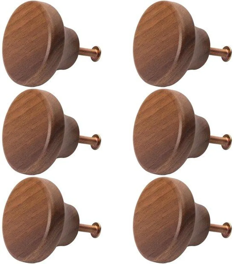 Manches de rechange en bois véritable de 15cm pour couteaux et outils