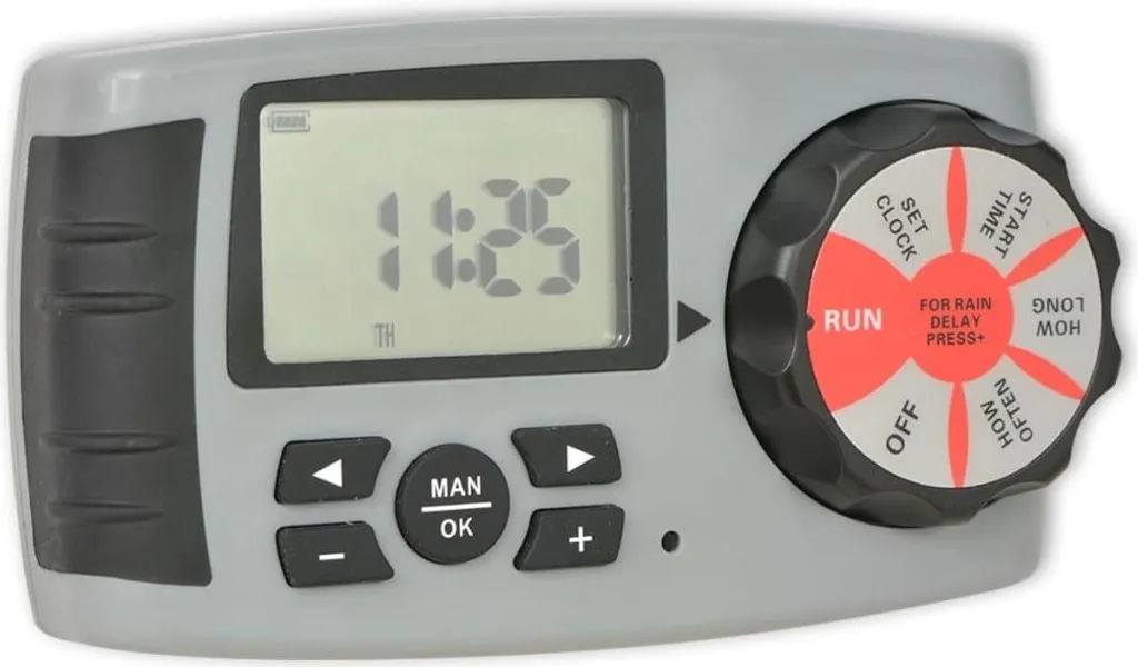 Programmateur d'arrosage automatique 4 stations pour arroser sans effort