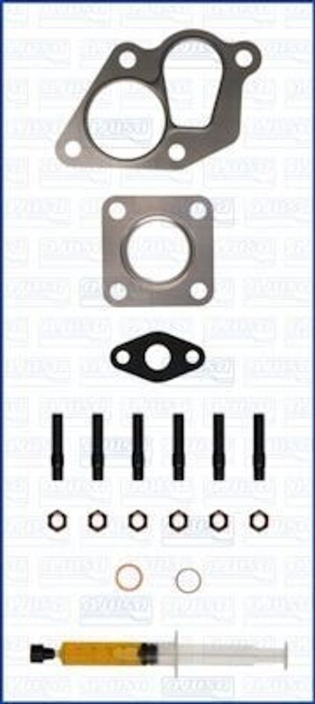 AJUSA JTC11394 Montagesatz Turbolader für DAIHATSU CHARADE III (G100, G101, G102)