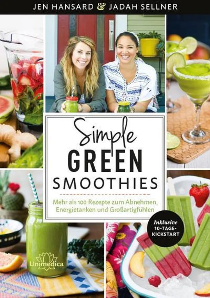 Recettes de smoothies verts simples et rapides : guide illustré 120p