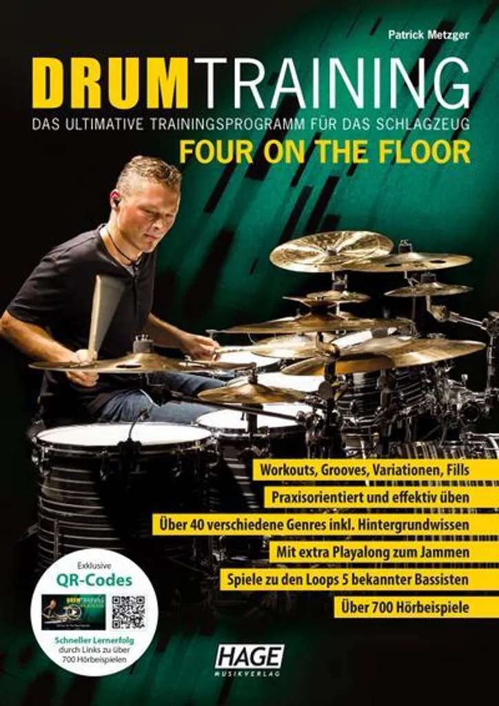 Drum Training Four On The Floor - Exercices de coordination et endurance