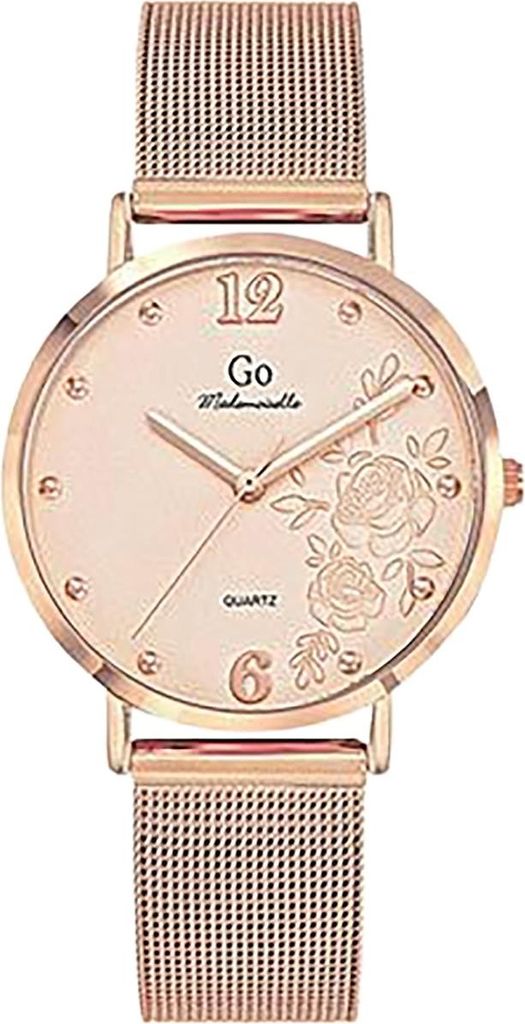 Girl Only Armbanduhr rosegold Mademoiselle Damen Analog-Quarzuhr UGO695547