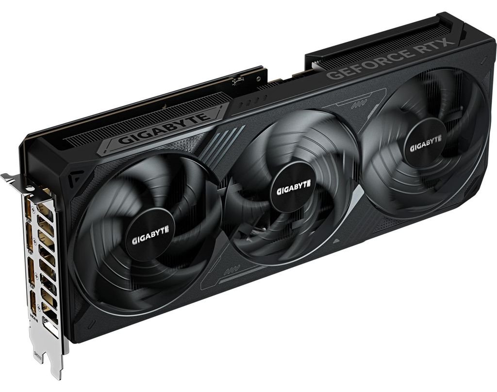 Gigabyte RTX5080 Windforce OC, 16 GB GDDR7 HDMI 3xDP Immagine del prodotto 