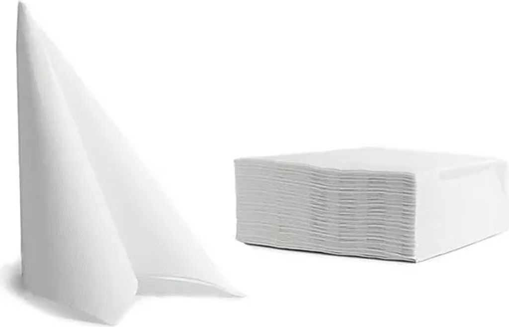 50 Servietten Softpoint  38x38cm weiß Produktbild 