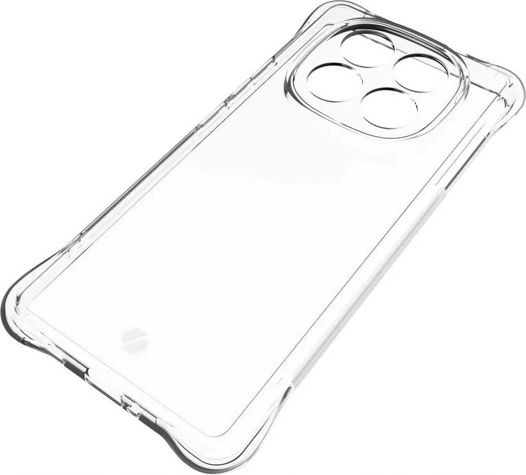 Coque silicone Redmi Note 14 Pro+ 5G anti-choc SPACECASE - Transparent