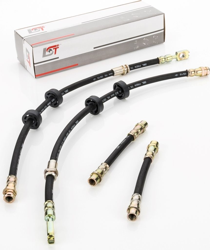 4x Bremsschlauch vorne hinten für SEAT IBIZA SKODA FABIA ROOMSTER VW FOX POLO