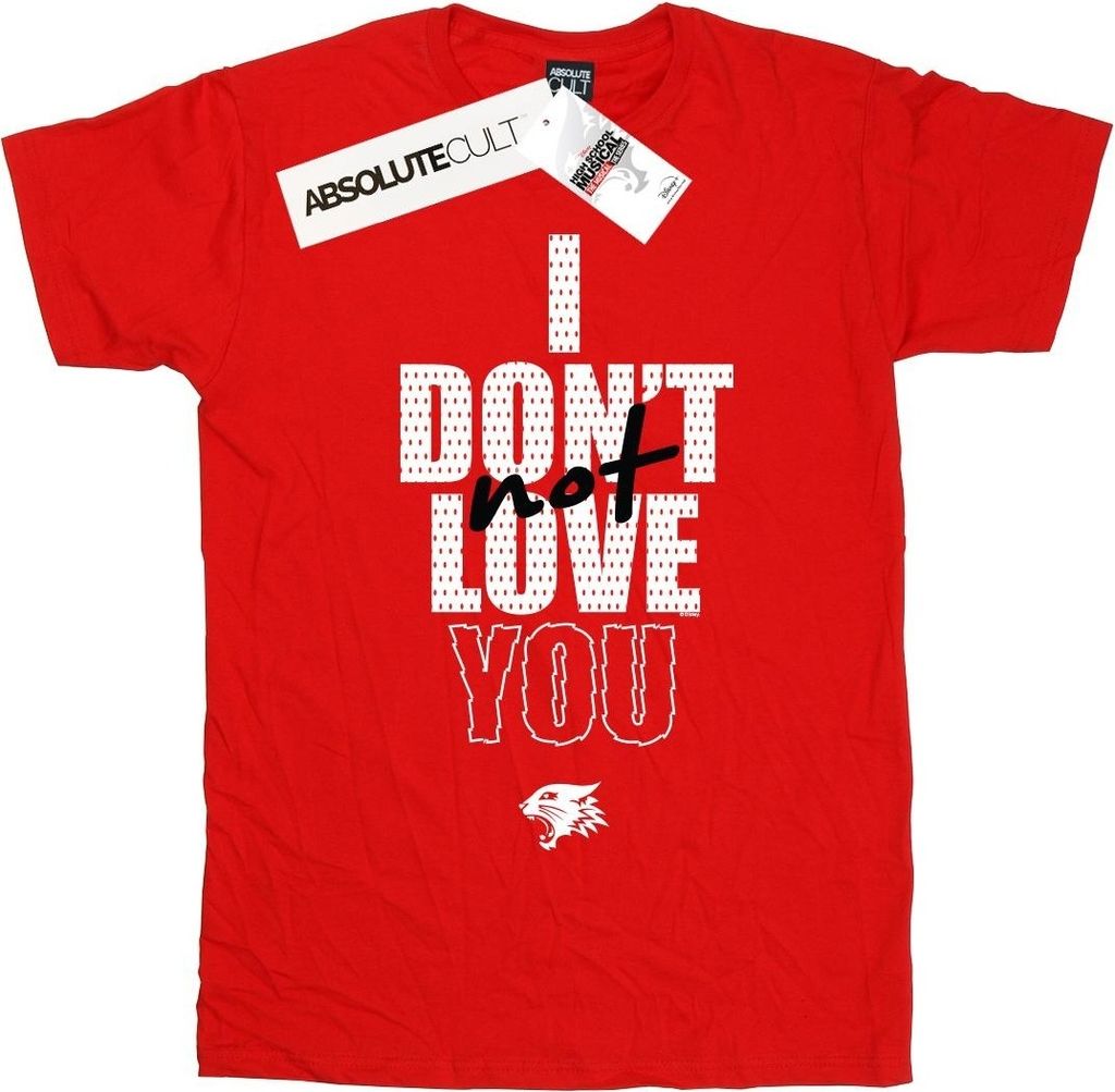Disney - "High School Musical The Musical Not You" T-Shirt für Herren BI31355 (S) (Rot)