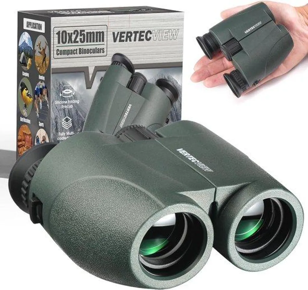 Jumelles pour observation des oiseaux 10x25 HD - Concerts et stades
